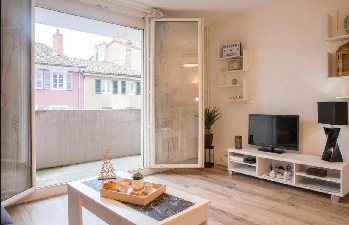 Charmant Appartement T1 Mâcon المظهر الخارجي الصورة